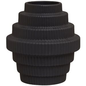 Orsina Lightweight Small Vase, Versatile & Stylish Flower Ceramic vase, Modern Design Vase For Flowers in Black Black Orsina Lightweight Small Vase, Versatile & Stylish Flower Ceramic vase, Modern Design Vase For Flowers in Black Black