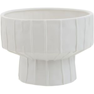 Orsina Ceramic White Vase, Versatile Pottery Vase, Compact & Lightweight Ceramic Vase For Artificial Flowers White Orsina Ceramic White Vase, Versatile Pottery Vase, Compact & Lightweight Ceramic Vase For Artificial Flowers White