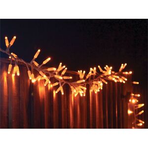 Xmas Haus Cluster Lights White Rubber IP65 Copper Gold 10M White Xmas Haus Cluster Lights White Rubber IP65 Copper Gold 10M White