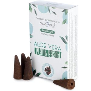 KDMD Plant Based Backflow Incense Cones - Aloe Vera in White White KDMD Plant Based Backflow Incense Cones - Aloe Vera in White White