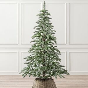 Christow Alpine Fir Artificial Christmas Tree Green Snowy Snow Flocked With Stand 6ft 7ft Multicolor 7ft Christow Alpine Fir Artificial Christmas Tree Green Snowy Snow Flocked With Stand 6ft 7ft Multicolor 7ft