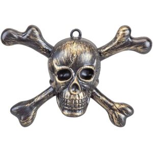 VFM e-Store Halloween Wall Decorations Skull & Crossbones Party, Trick or Treat Gold Gold VFM e-Store Halloween Wall Decorations Skull & Crossbones Party, Trick or Treat Gold Gold