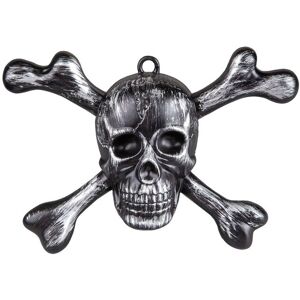 VFM e-Store Halloween Wall Decorations Skull & Crossbones Party, Trick or Treat Gold in Silver Silver VFM e-Store Halloween Wall Decorations Skull & Crossbones Party, Trick or Treat Gold in Silver Silver