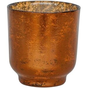 Ivyline Metallic Copper Glass Holder H19Cm W15.5Cm Copper Ivyline Metallic Copper Glass Holder H19Cm W15.5Cm Copper