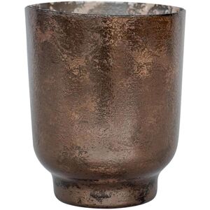 Ivyline Metallic Bronze Glass Holder H19Cm W15.5Cm Bronze Ivyline Metallic Bronze Glass Holder H19Cm W15.5Cm Bronze