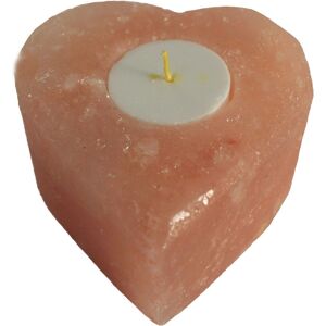 KDMD Salt Candle Holder - Med Heart in Orange Orange KDMD Salt Candle Holder - Med Heart in Orange Orange