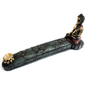 KDMD Antique Buddha - Incense Burner & Box in Teal Teal KDMD Antique Buddha - Incense Burner & Box in Teal Teal