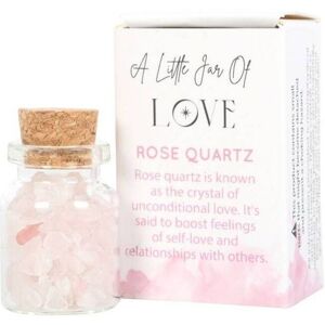 KDMD Jar of Love Rose Quartz Crystal in a Matchbox in Pink Pink KDMD Jar of Love Rose Quartz Crystal in a Matchbox in Pink Pink