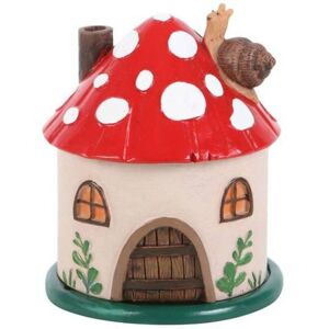 KDMD Mushroom House Resin Incense Cone Burner Multicolor KDMD Mushroom House Resin Incense Cone Burner Multicolor