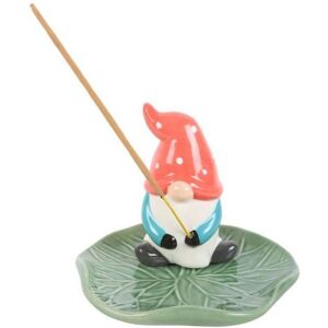 KDMD Gonk Lily Pad Incense Stick Holder in Green Green KDMD Gonk Lily Pad Incense Stick Holder in Green Green