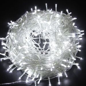 Shatchi 100LEDs Multifunction Timer Outdoor String Fairy Lights 10M Waterproof Christmas Decoration in White White Shatchi 100LEDs Multifunction Timer Outdoor String Fairy Lights 10M Waterproof Christmas Decoration in White White