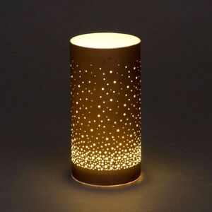 Shatchi 15cm Christmas Decorated Vase Table Snowfall Scene Copper in Red Red Shatchi 15cm Christmas Decorated Vase Table Snowfall Scene Copper in Red Red