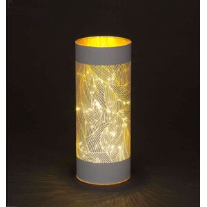 Shatchi 20cm Christmas Decorated Vase Table Feather Design Silver Silver Shatchi 20cm Christmas Decorated Vase Table Feather Design Silver Silver