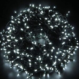 Shatchi 500 LEDs Christmas Fairy String Lights Indoor/Outdoor Green Cable Main power Memory Auto Timer in White White Shatchi 500 LEDs Christmas Fairy String Lights Indoor/Outdoor Green Cable Main power Memory Auto Timer in White White
