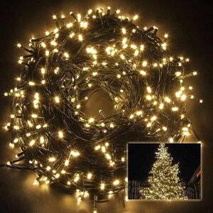 Shatchi 750 LEDs Christmas Fairy String Lights Indoor/Outdoor Green Cable Main power Memory Auto Timer in Bright Yellow Bright Yellow Shatchi 750 LEDs Christmas Fairy String Lights Indoor/Outdoor Green Cable Main power Memory Auto Timer in Bright Yellow Bright Yellow
