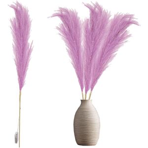 Shatchi 100cm Prelit Pampas Grass Warm White LEDs Battery-Operated Christmas Artificial Flowers Decorations in Pink Pink Shatchi 100cm Prelit Pampas Grass Warm White LEDs Battery-Operated Christmas Artificial Flowers Decorations in Pink Pink