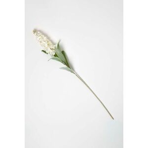 Homescapes Artificial Stem of Delphinium Flowers, 82 cm in Natural Natural Homescapes Artificial Stem of Delphinium Flowers, 82 cm in Natural Natural