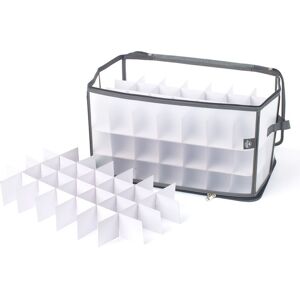 Christmas Village 112 Christmas Bauble Storage Bag - Red in Grey Grey Christmas Village 112 Christmas Bauble Storage Bag - Red in Grey Grey