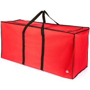 Christmas Village 9ft Premium Christmas Tree Storage Bag - Grey in Red Red Christmas Village 9ft Premium Christmas Tree Storage Bag - Grey in Red Red