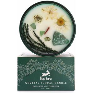 KDMD Hop Hare Crystal Magic Flower Candle - The Magician in Green Green KDMD Hop Hare Crystal Magic Flower Candle - The Magician in Green Green