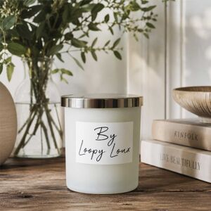 60 SECOND MAKEOVER Sweet Pea 20cl White Candle With Silver Lid White 60 SECOND MAKEOVER Sweet Pea 20cl White Candle With Silver Lid White