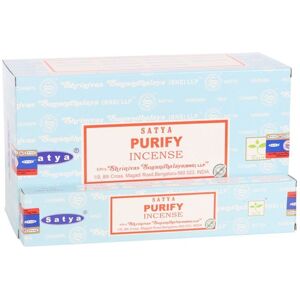 Simplhome 12 Packs of Purify Incense Sticks by Satya Multicolor Simplhome 12 Packs of Purify Incense Sticks by Satya Multicolor