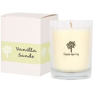 Nicola Spring 160g Vanilla Sands Soy Wax Candle - Sweet Creamy Scented Glass in Clear Clear Nicola Spring 160g Vanilla Sands Soy Wax Candle - Sweet Creamy Scented Glass in Clear Clear