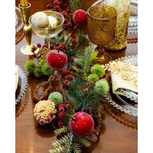 Dibor Country Hedgerow Xmas Table Decoration Christmas Garland 1.8m Size: Large Multicolor Large Dibor Country Hedgerow Xmas Table Decoration Christmas Garland 1.8m Size: Large Multicolor Large