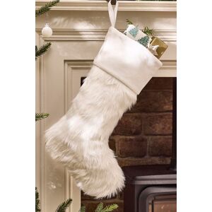 Dibor Set of 4 Traditional Beresford White Faux Fur Xmas Christmas Stocking in Brown Size: 4 Pack Brown 4 Pack Dibor Set of 4 Traditional Beresford White Faux Fur Xmas Christmas Stocking in Brown Size: 4 Pack Brown 4 Pack