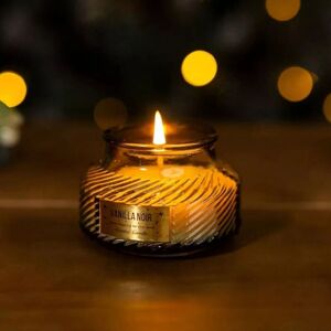 Marco Paul Small Green Glass Jar Candle Vanilla Scented Candles in Clear Clear Marco Paul Small Green Glass Jar Candle Vanilla Scented Candles in Clear Clear