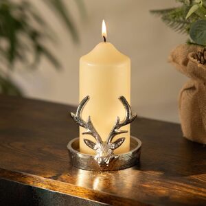 Marco Paul Silver Stag Pillar Candle Holder Candle Holder Plate Silver Marco Paul Silver Stag Pillar Candle Holder Candle Holder Plate Silver