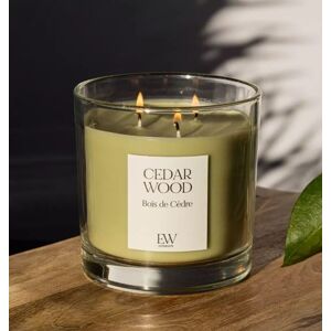 Marco Paul Cedarwood 3 Wick Candle Jar Candle Scented Candles Large in Green Green Marco Paul Cedarwood 3 Wick Candle Jar Candle Scented Candles Large in Green Green