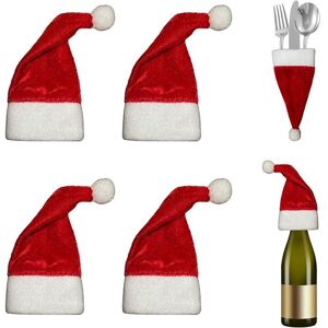 Neel Blue Christmas Mini Felt Fleece Santa Hat, Xmas Red Santa Tiny - Pack of 20 Red Neel Blue Christmas Mini Felt Fleece Santa Hat, Xmas Red Santa Tiny - Pack of 20 Red