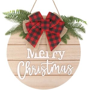 Neel Blue Merry Christmas Hanging Sign - 29.5cm in Beige Beige Neel Blue Merry Christmas Hanging Sign - 29.5cm in Beige Beige