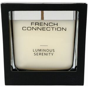 French Connection Luminous Serenity Candle with Black Wooden Surround Luxury Gift Size: Large Black Large French Connection Luminous Serenity Candle with Black Wooden Surround Luxury Gift Size: Large Black Large