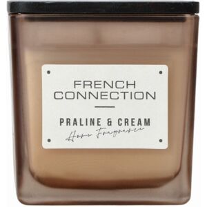 French Connection Square Praline & Cream Candle Long-Lasting Luxury Gift in Brown Size: Medium Brown Medium French Connection Square Praline & Cream Candle Long-Lasting Luxury Gift in Brown Size: Medium Brown Medium