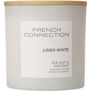 French Connection Sea Salt & Coconut Candle Long-Lasting Luxury Gift in White Size: XL White XL French Connection Sea Salt & Coconut Candle Long-Lasting Luxury Gift in White Size: XL White XL