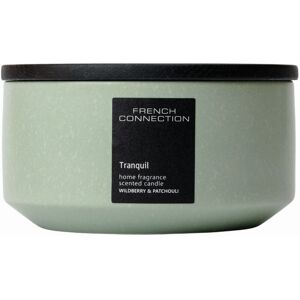 French Connection Stone Wildberry & Patchouli Candle Long-Lasting Luxury Gift in Green Size: Large Green Large French Connection Stone Wildberry & Patchouli Candle Long-Lasting Luxury Gift in Green Size: Large Green Large