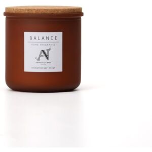 Aroma Naturals Balance Scented Candle - Amber Glass with Cork Lid in Brown Size: Medium Brown Medium Aroma Naturals Balance Scented Candle - Amber Glass with Cork Lid in Brown Size: Medium Brown Medium
