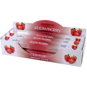 Elements Strawberry Incense Sticks (Box Of 6 Packs) in Red Red Elements Strawberry Incense Sticks (Box Of 6 Packs) in Red Red