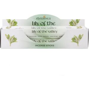 Elements Lily Of The Valley Incense Sticks (6 Packs) in White White Elements Lily Of The Valley Incense Sticks (6 Packs) in White White
