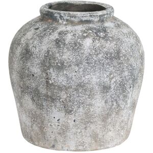 Hill Interiors Aged Stone Ceramic Vase - Vase Hill Interiors Aged Stone Ceramic Vase - Vase