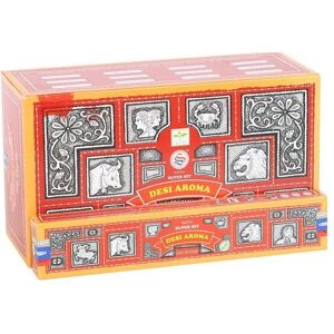 KDMD 12 Packs of Superhit Desi Aroma Incense Sticks in Red Red KDMD 12 Packs of Superhit Desi Aroma Incense Sticks in Red Red