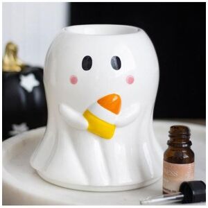 KDMD Candy Corn Ghost Oil Burner & Wax Warmer in White White KDMD Candy Corn Ghost Oil Burner & Wax Warmer in White White