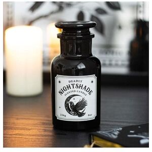KDMD Mystic Raven Deadly Nightshade Apothecary Candle in Black Black KDMD Mystic Raven Deadly Nightshade Apothecary Candle in Black Black