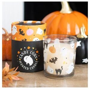 KDMD Sweet & Spooky Candy Corn Candle in White White KDMD Sweet & Spooky Candy Corn Candle in White White