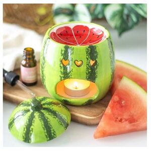 KDMD Watermelon Oil Burner & Wax Warmer in Green Green KDMD Watermelon Oil Burner & Wax Warmer in Green Green