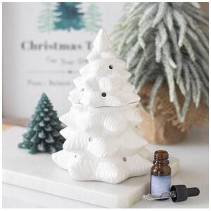 KDMD White Fir Tree Oil Burner & Wax Warmer White KDMD White Fir Tree Oil Burner & Wax Warmer White