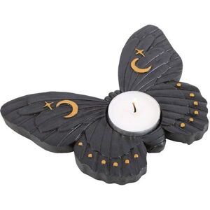 KDMD Black Moth Tealight Candle Holder Black KDMD Black Moth Tealight Candle Holder Black