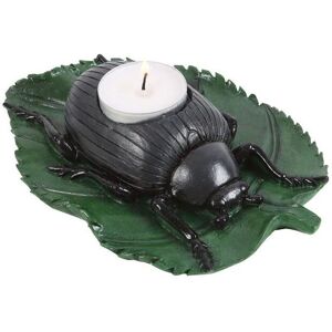 KDMD Beetle Tealight Candle Holder in Black Black KDMD Beetle Tealight Candle Holder in Black Black